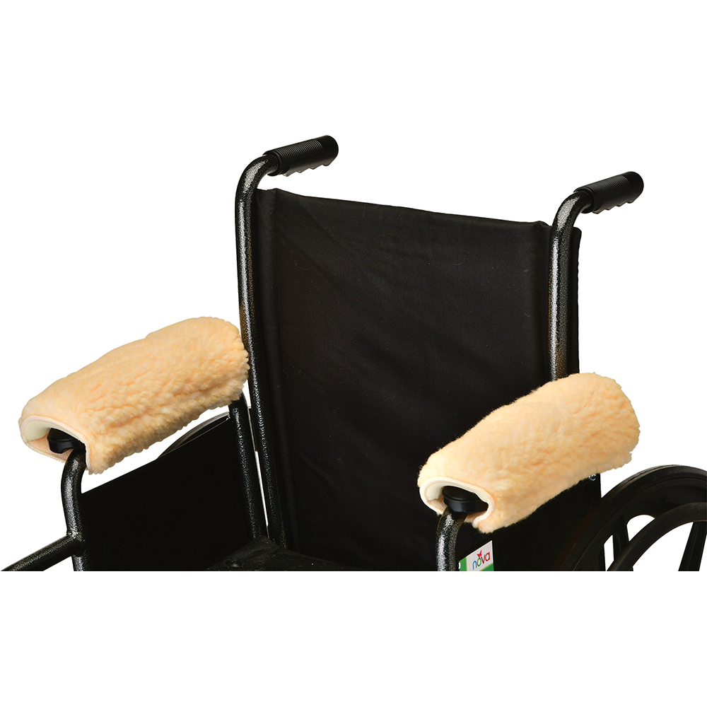 FLEECE ARM CUSHION COVERS